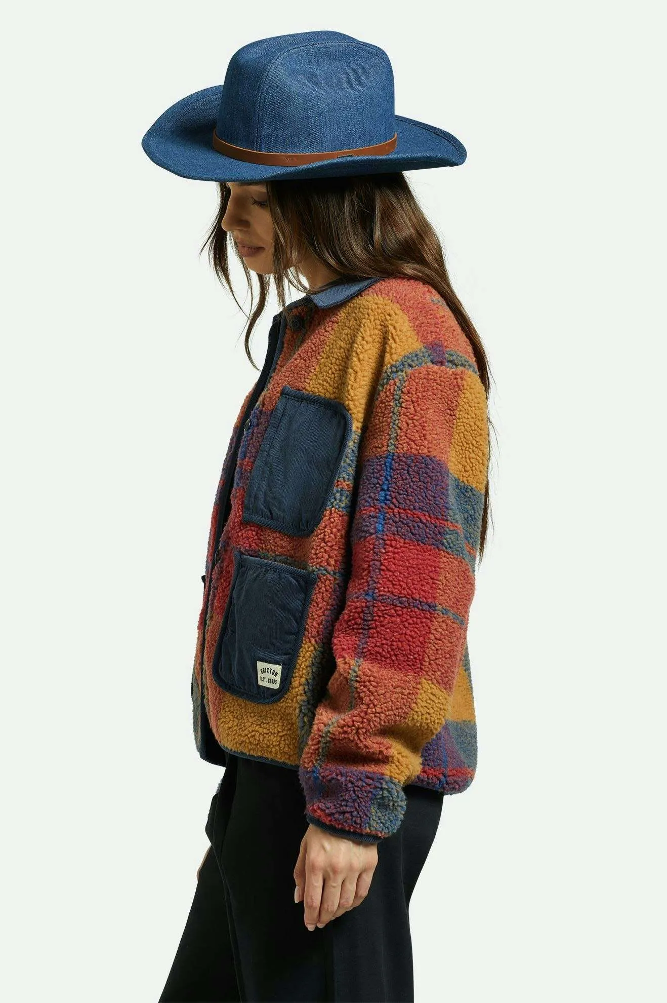 Range 70's Cowboy Hat - Denim sold by Brixton product image thumbnail 3
