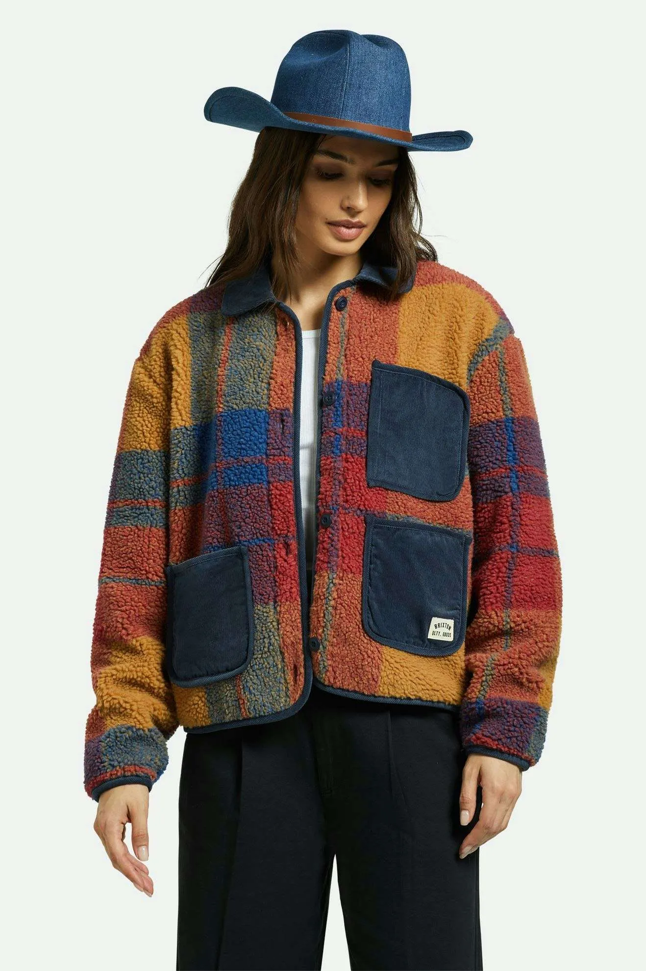 Range 70's Cowboy Hat - Denim sold by Brixton product image thumbnail 2