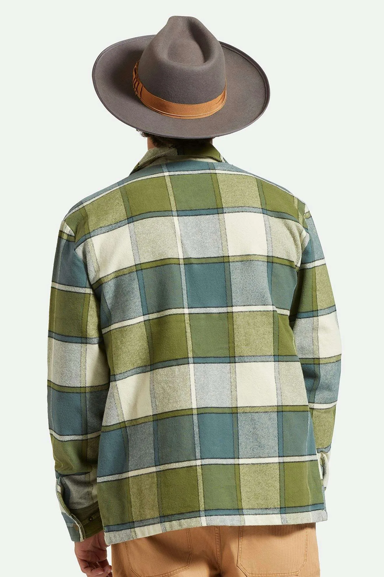 Reno Fedora - Dark Grey/Copper sold by Brixton product image thumbnail 4