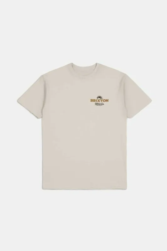 Wrangling S/S Standard T-Shirt - Cream sold by Brixton