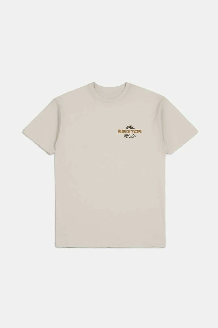 Wrangling S/S Standard T-Shirt - Cream sold by Brixton
