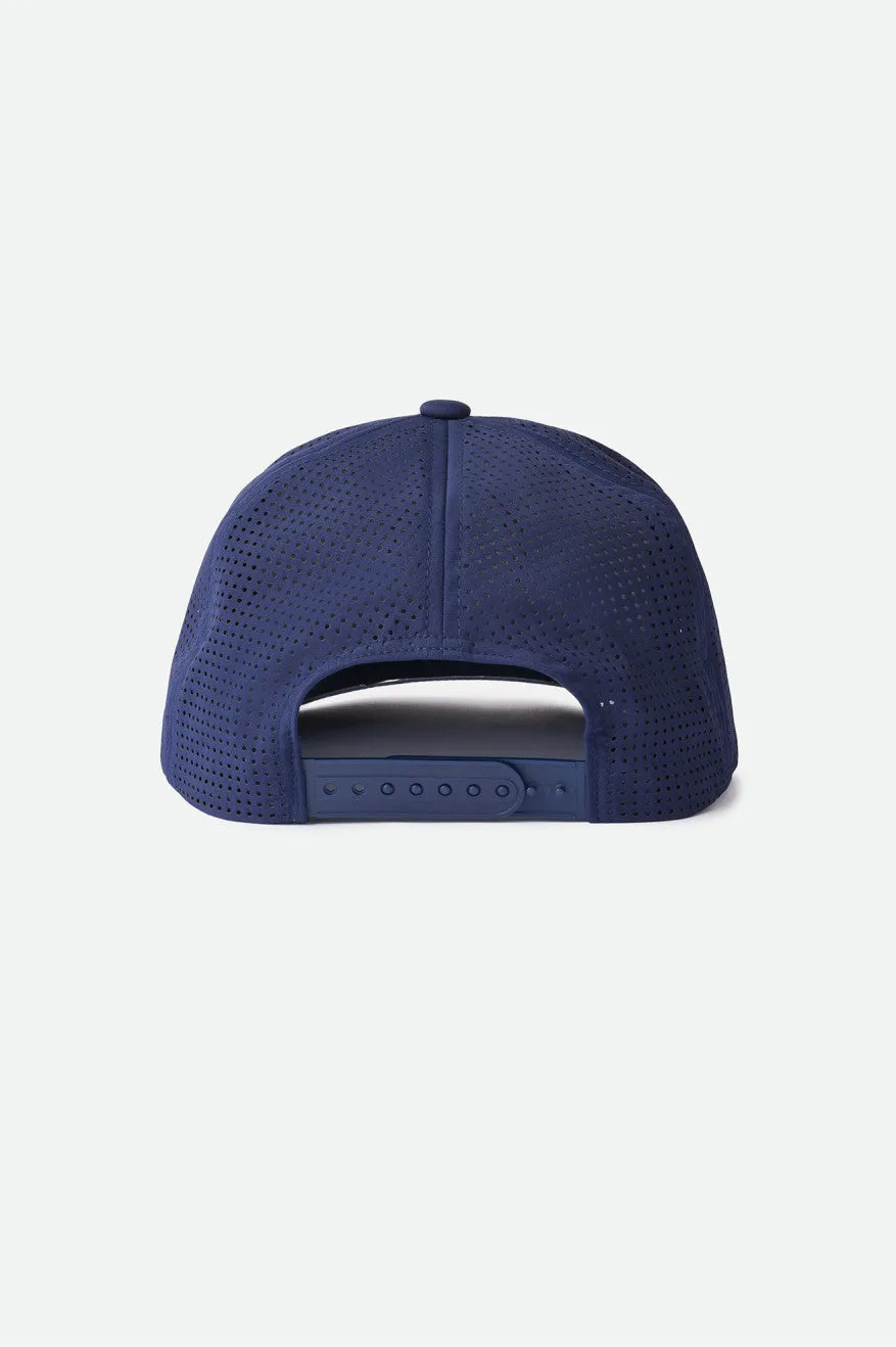 Crest Netplus Utility Snapback - Washed Navy sold by Brixton product image thumbnail 2