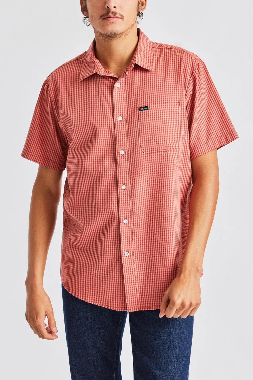 Charter Plaid S/S Woven - Cameo sold by Brixton product image thumbnail 3