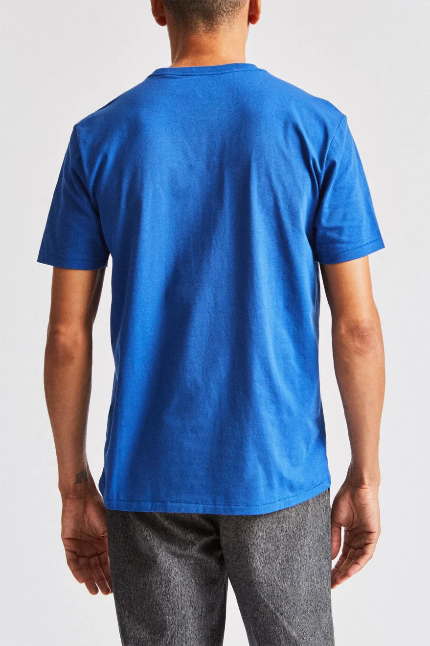 Basic S/S Premium Tee - Monaco Blue sold by Brixton product image thumbnail 3