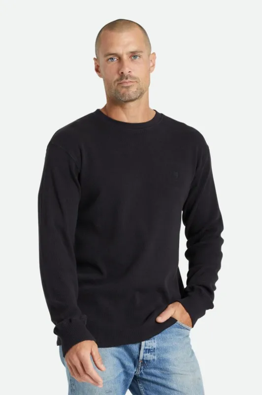 Reserve Thermal L/S Tee - Black sold by Brixton