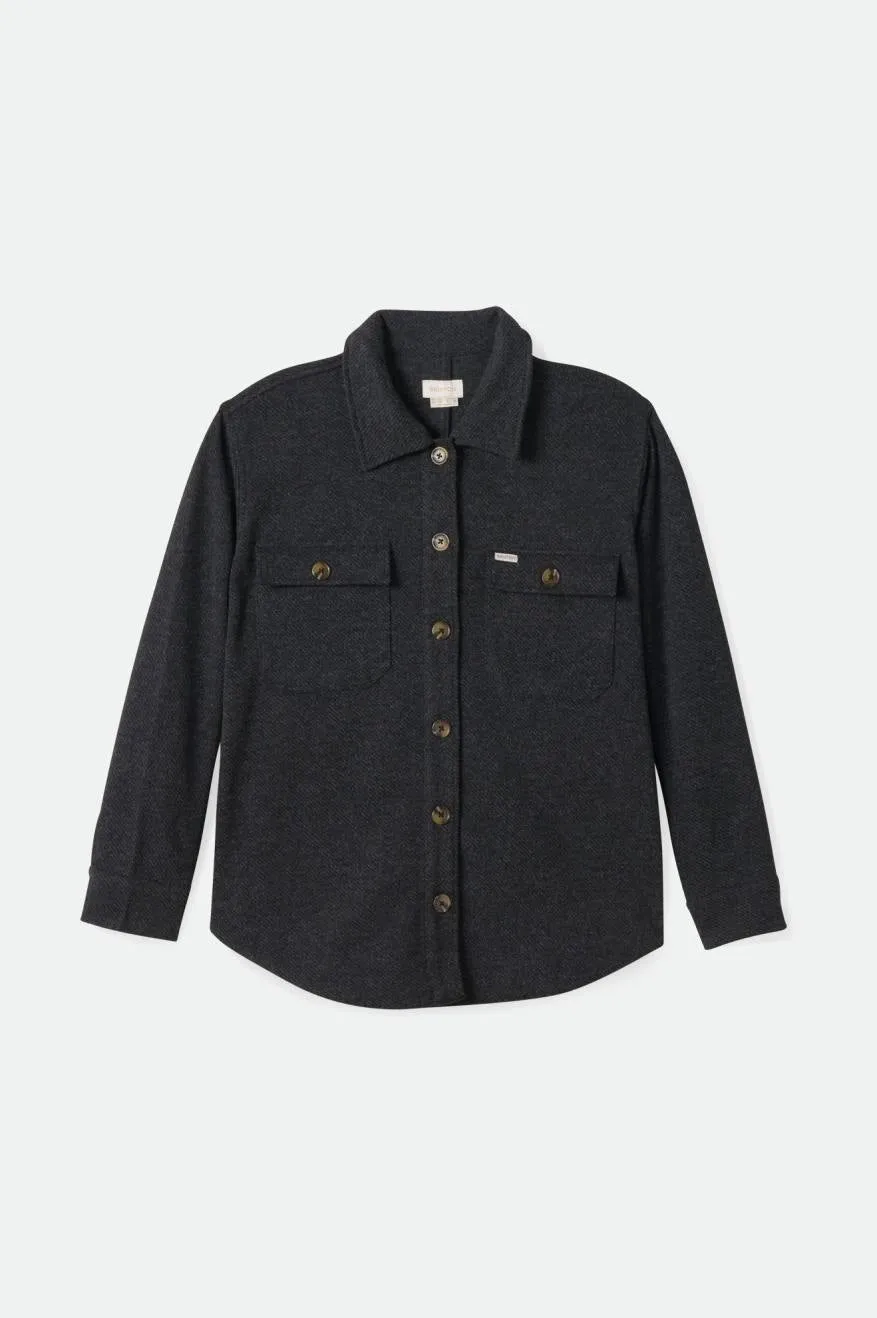Bagby Shirt Jacket - Black sold by Brixton