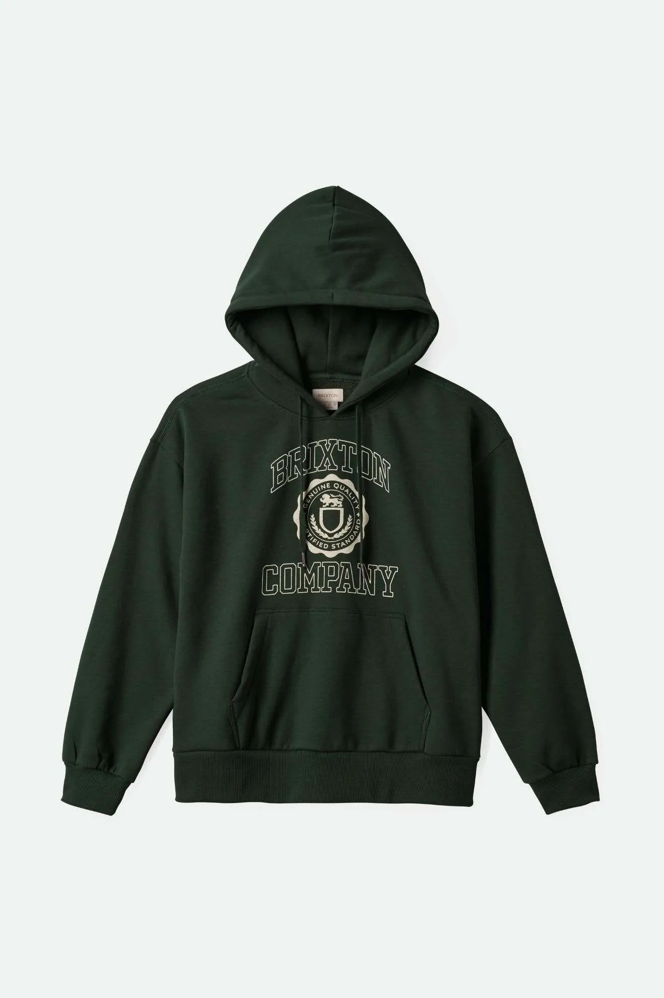University Women's Hoodie - Deep Forest sold by Brixton product image thumbnail 2