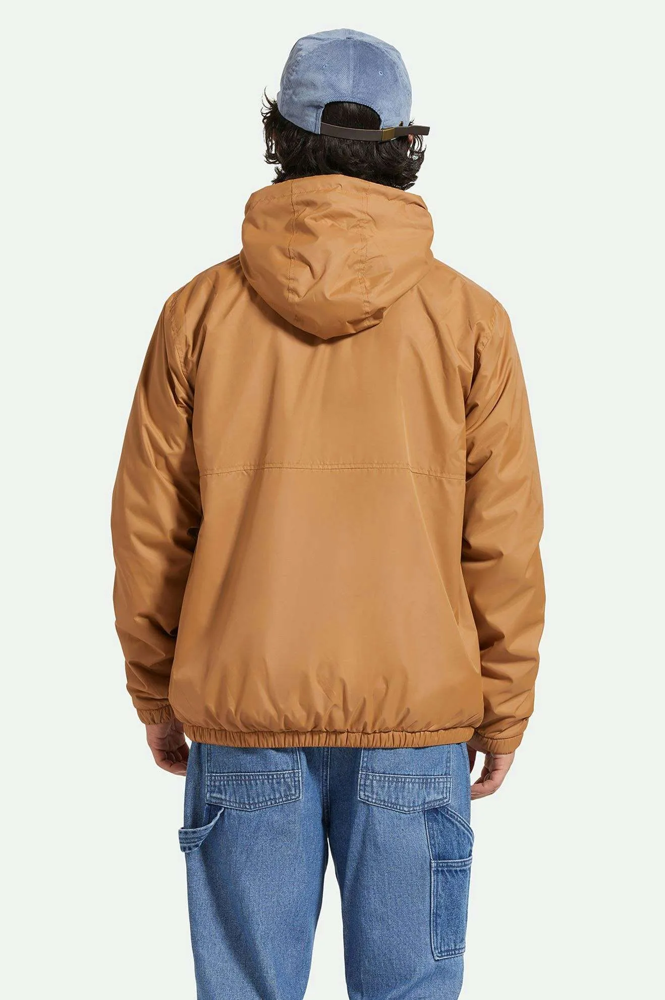 Claxton Parsons Arctic Fleece Lined Jacket - Tobacco Brown sold by Brixton product image thumbnail 4