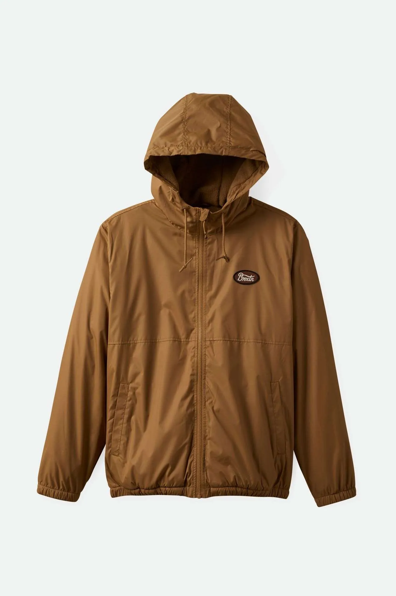 Claxton Parsons Arctic Fleece Lined Jacket - Tobacco Brown sold by Brixton