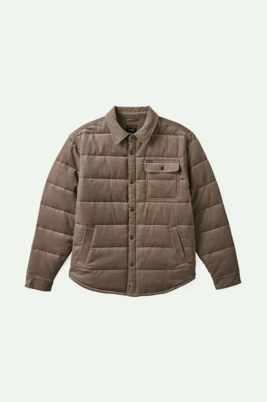 Cass Jacket - Cinder Grey Cord sold by Brixton