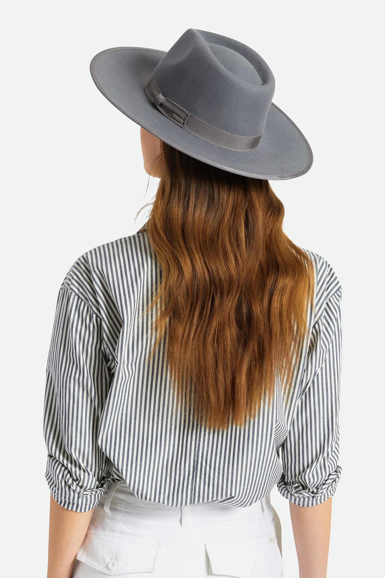 Jo Rancher Hat - Pebble sold by Brixton product image thumbnail 4