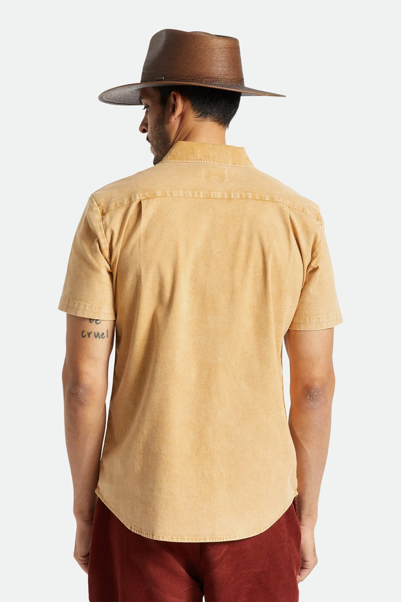 Charter Oxford S/S Woven - Medal Bronze Sun Wash sold by Brixton product image thumbnail 4