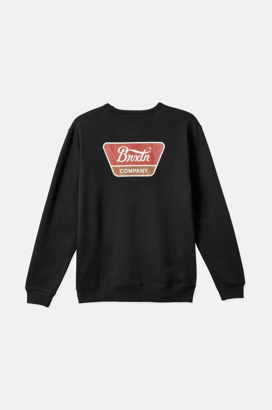 Linwood Crew - Black/Mars Red sold by Brixton product image thumbnail 3