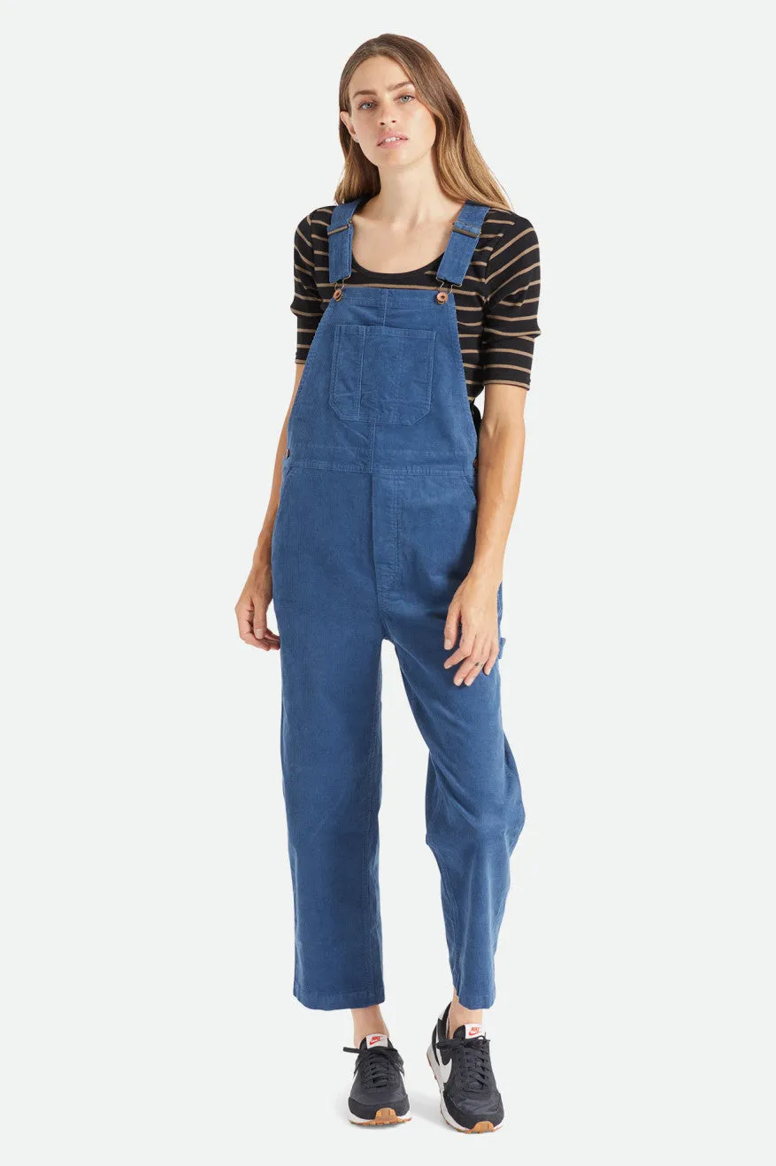 Christina Crop Overall - Joe Blue sold by Brixton product image thumbnail 2