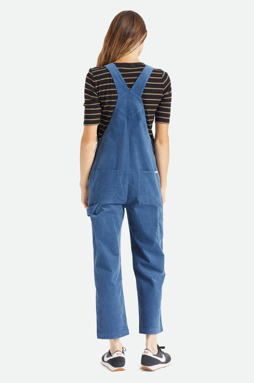 Christina Crop Overall - Joe Blue sold by Brixton product image thumbnail 4