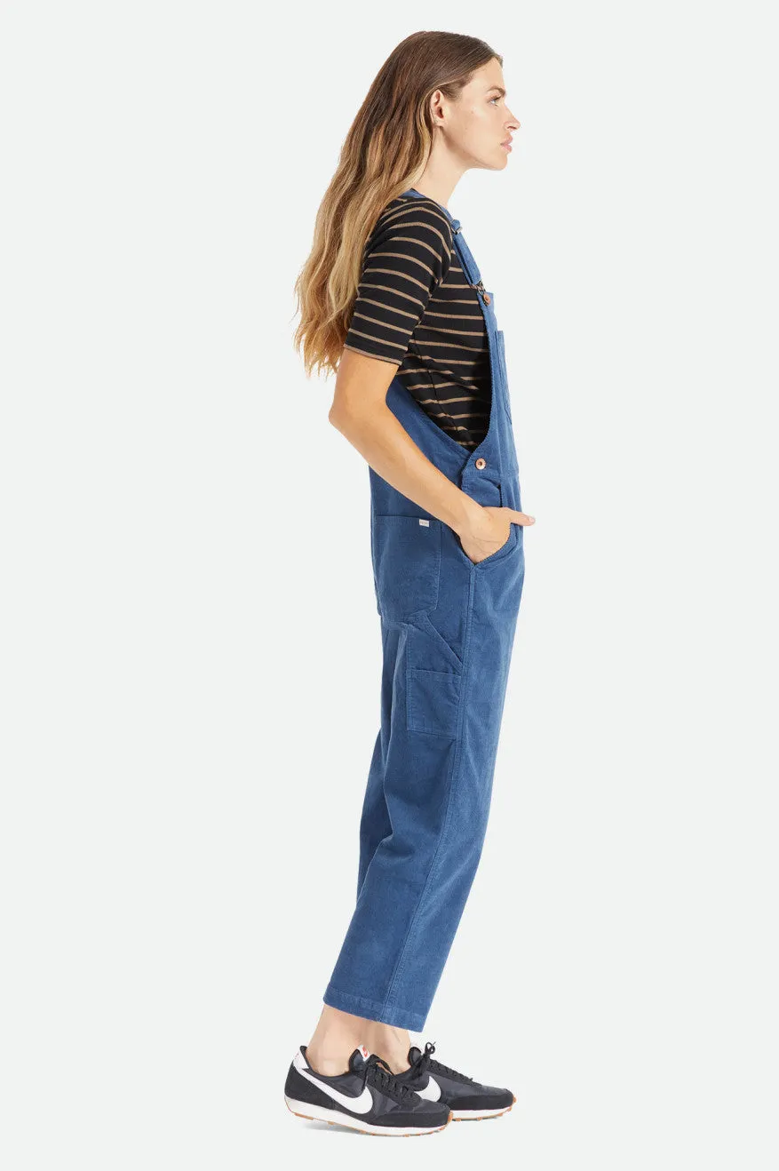 Christina Crop Overall - Joe Blue sold by Brixton product image thumbnail 3