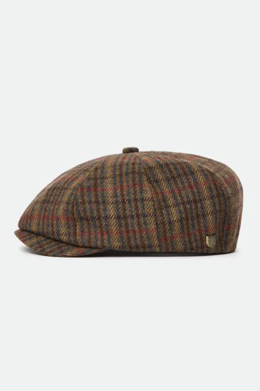 Brood Snap Cap - Olive/Moss sold by Brixton