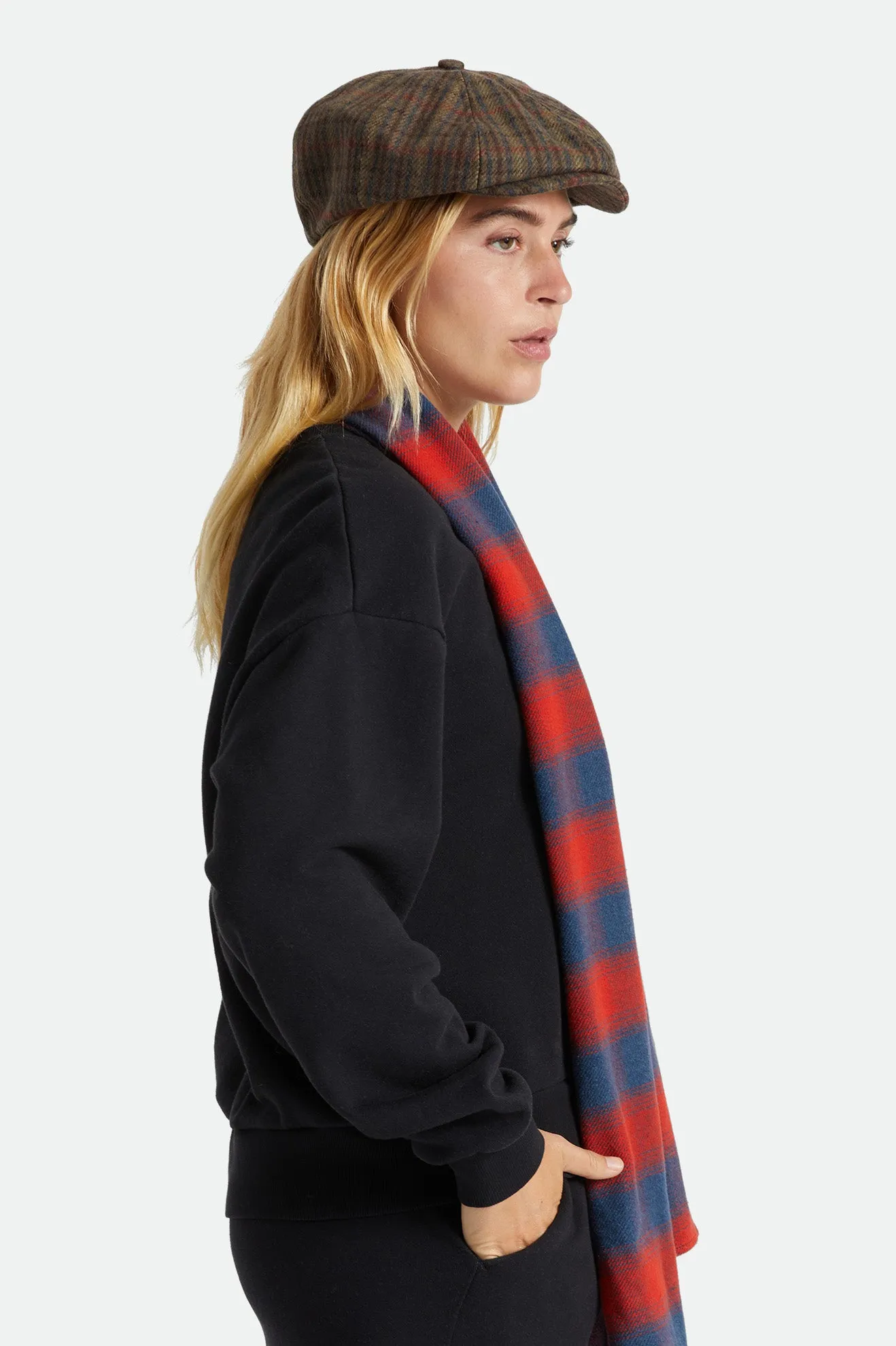 Brood Snap Cap - Olive/Moss sold by Brixton product image thumbnail 5