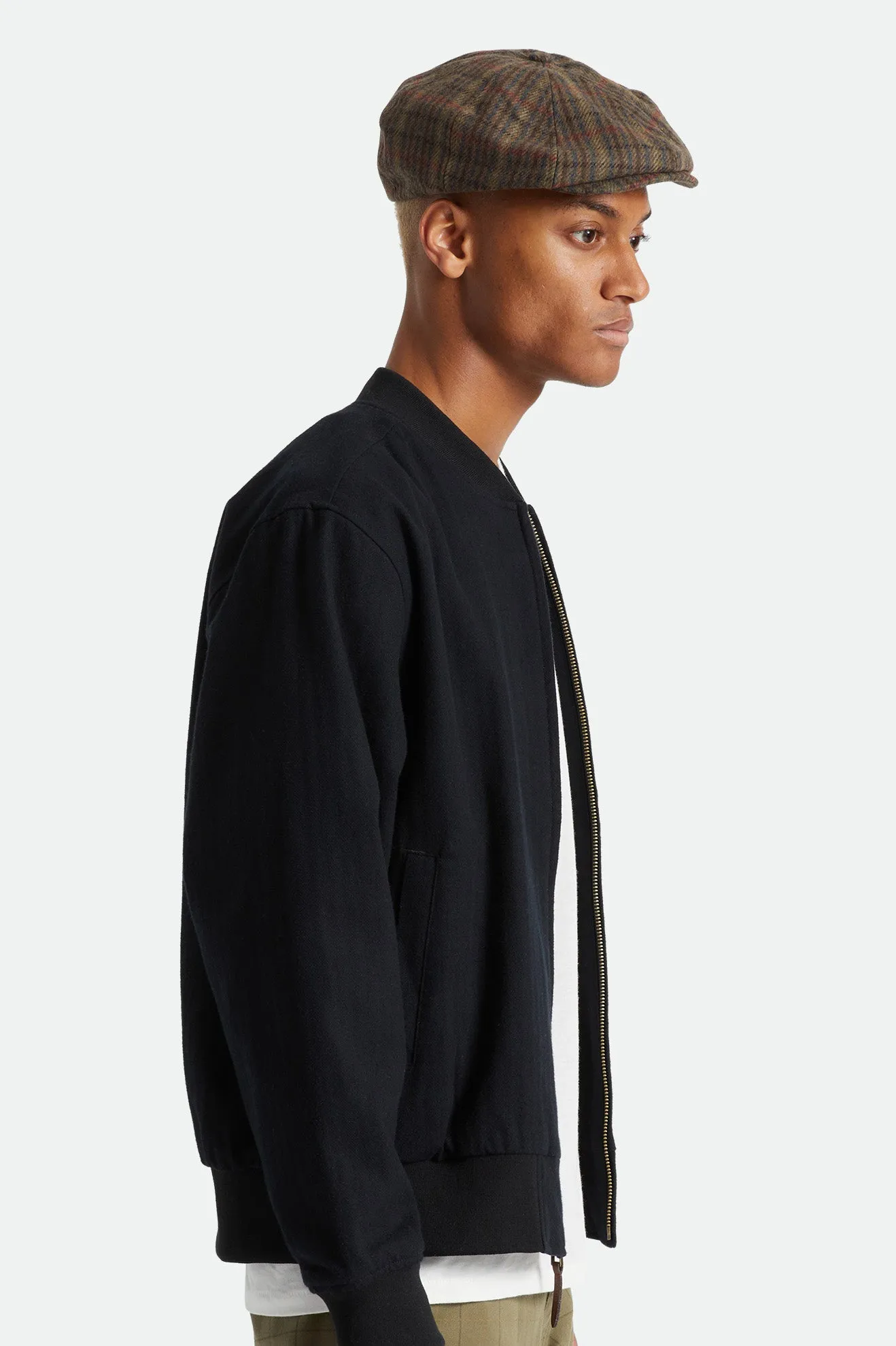 Brood Snap Cap - Olive/Moss sold by Brixton product image thumbnail 4