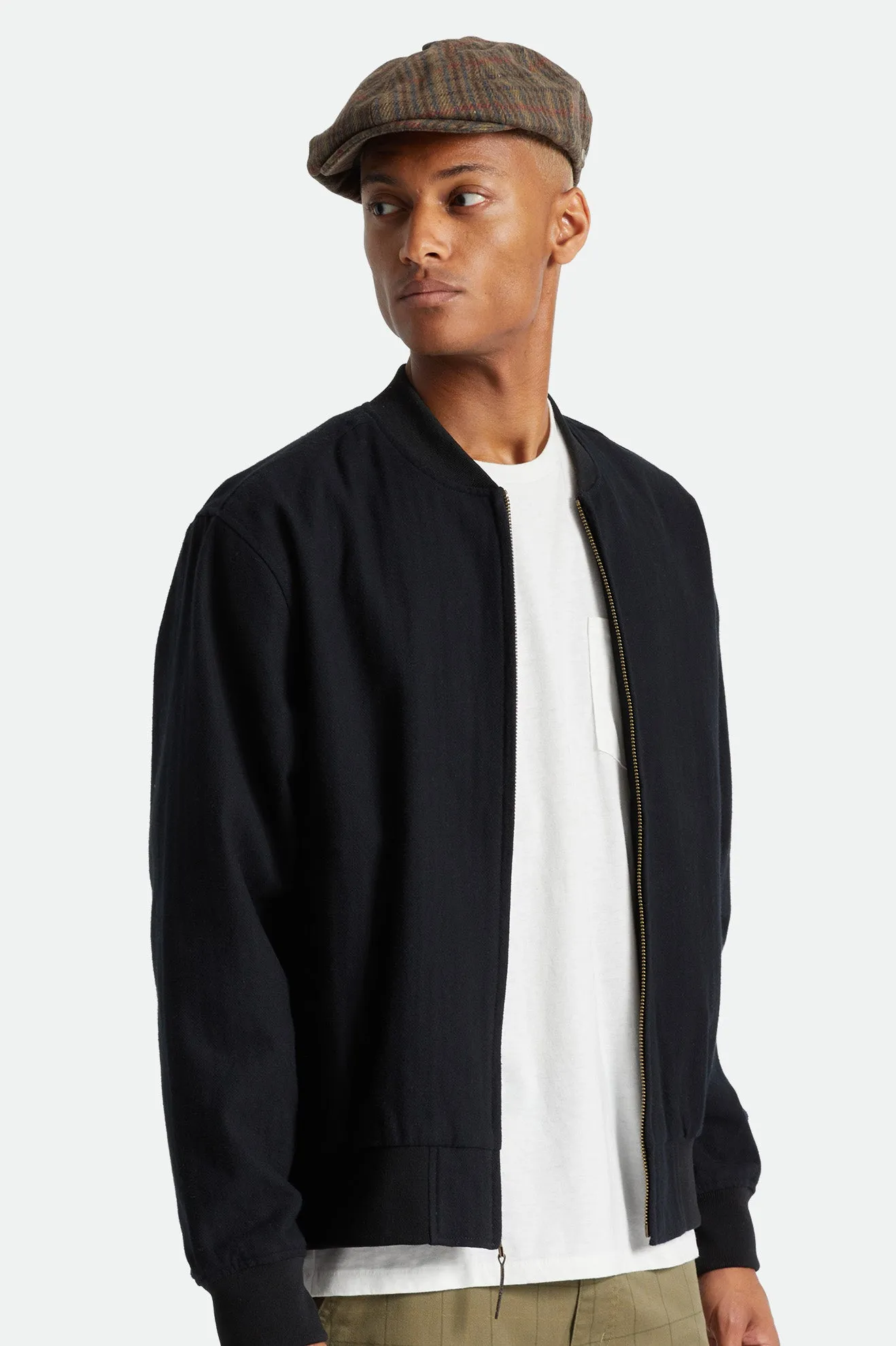 Brood Snap Cap - Olive/Moss sold by Brixton product image thumbnail 2