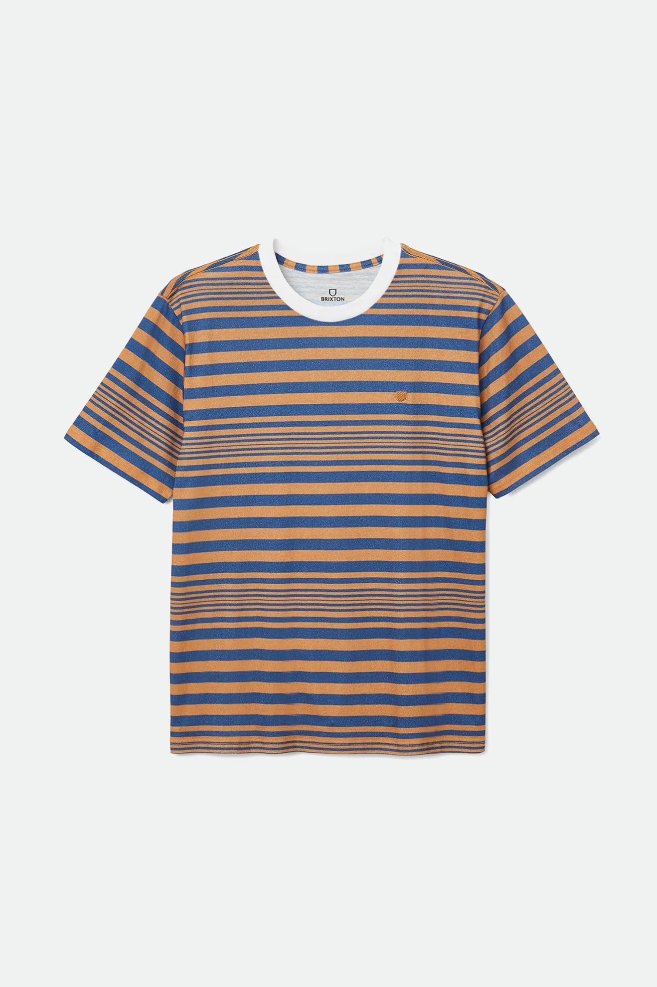 Hilt Shield S/S Knit - Joe Blue/Lion sold by Brixton