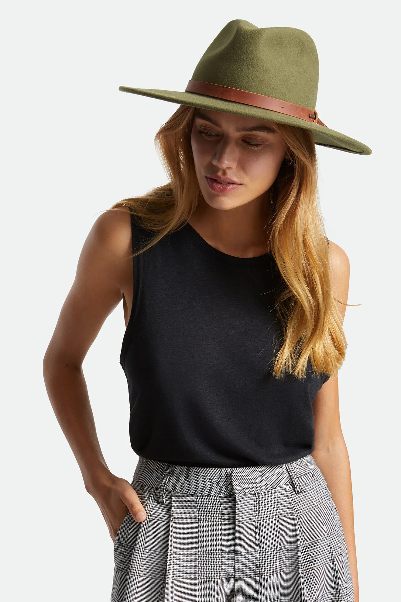 Field Proper Hat - Military Olive sold by Brixton product image thumbnail 3