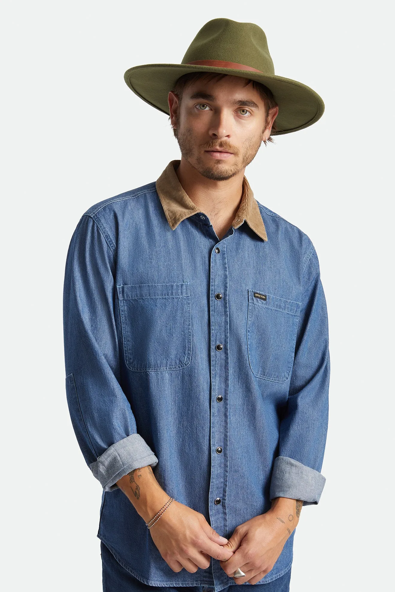 Field Proper Hat - Military Olive sold by Brixton product image thumbnail 2