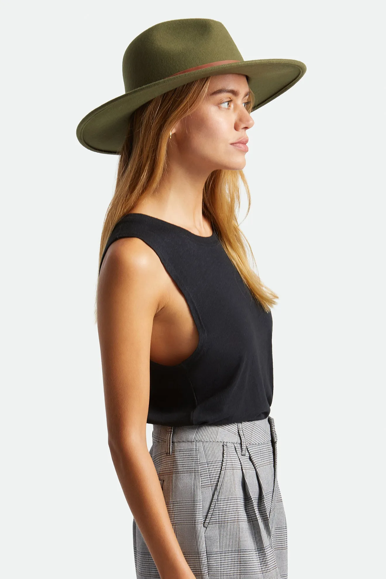 Field Proper Hat - Military Olive sold by Brixton product image thumbnail 5