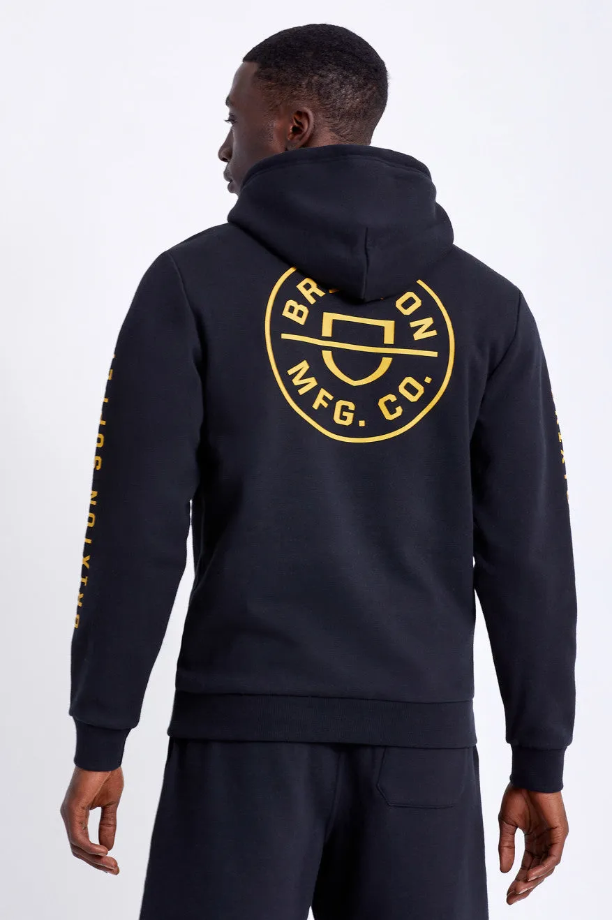 Crest Hood - Black sold by Brixton product image thumbnail 4