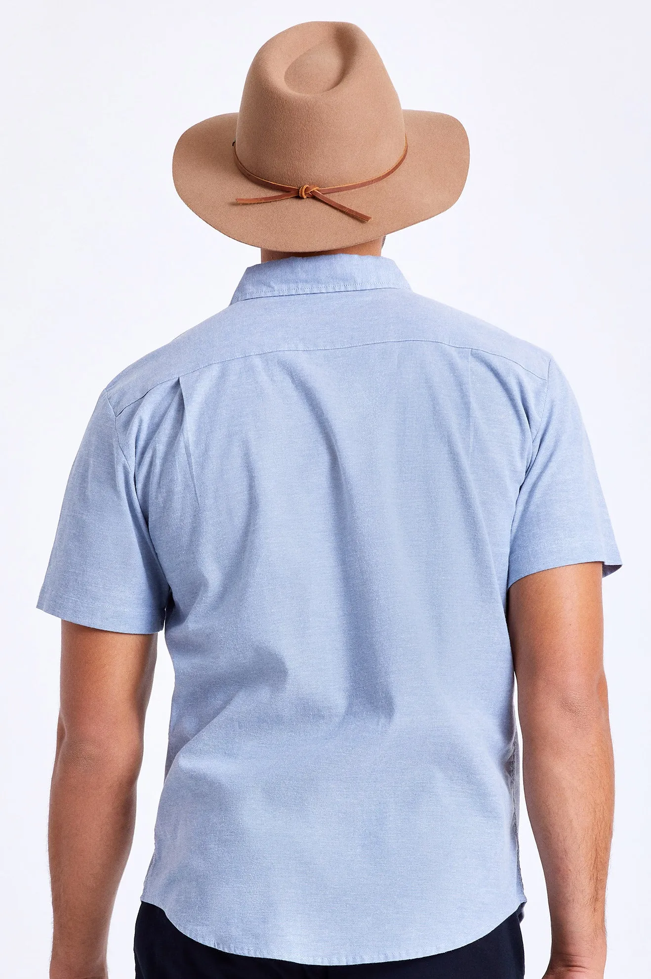 Wesley Fedora - Tan sold by Brixton product image thumbnail 5