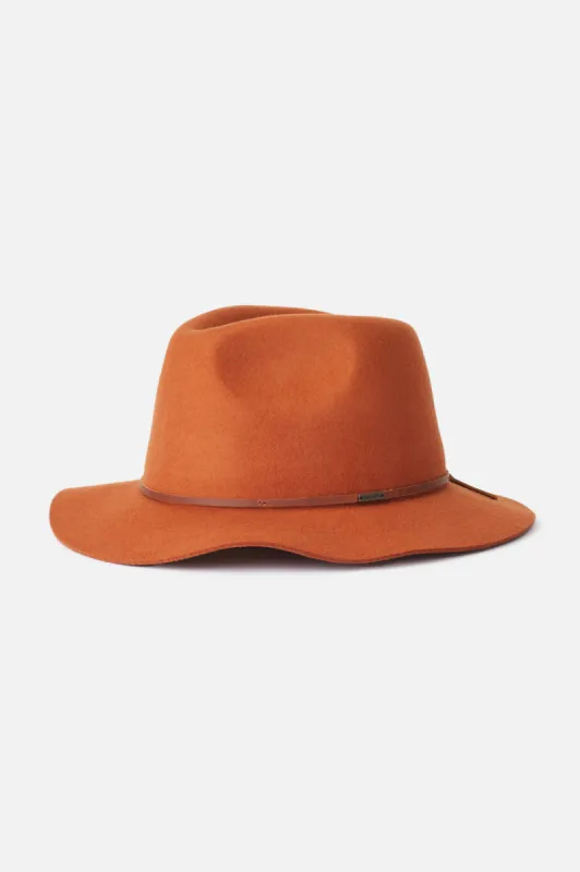 Wesley Fedora - Caramel sold by Brixton