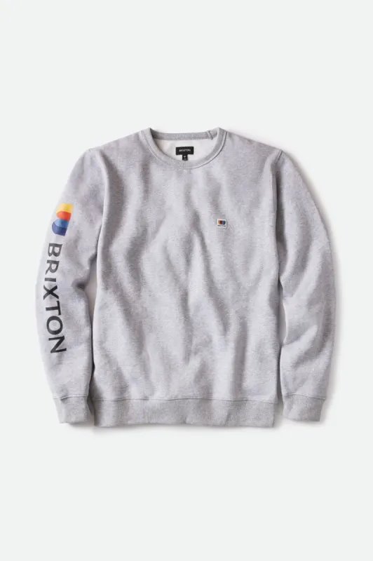 Alton Crew - Heather Grey sold by Brixton