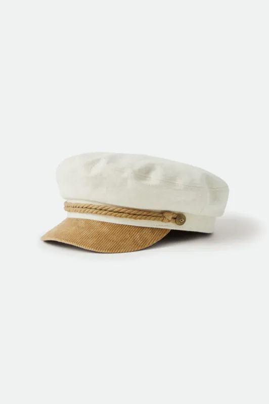 Fiddler Cap - Beige/Tan sold by Brixton