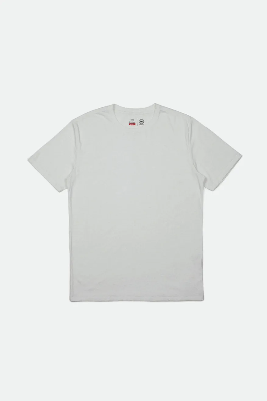 Basic S/S Premium Tee - Off White sold by Brixton