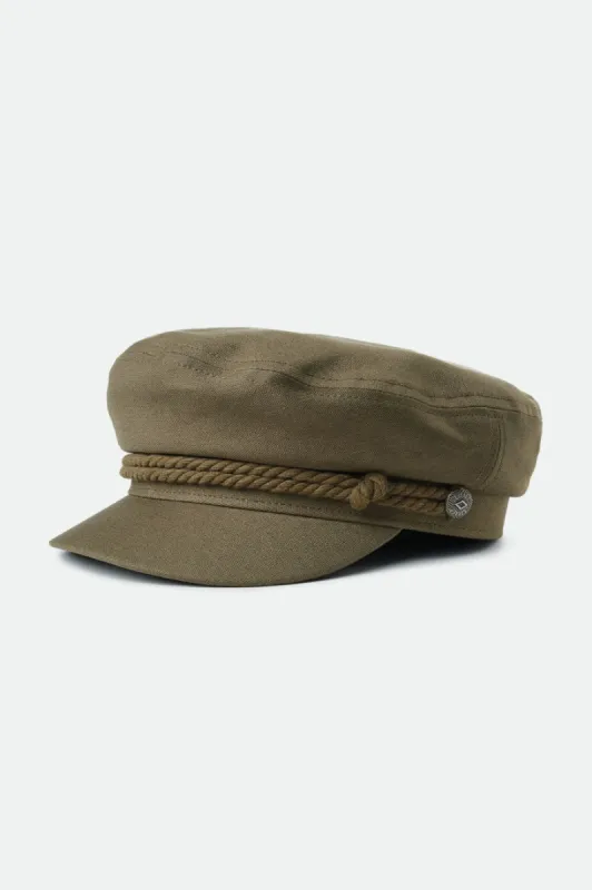 Fiddler Cap - Military Olive sold by Brixton