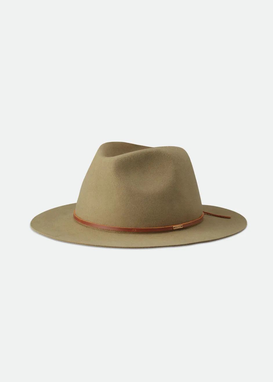 Wesley Fedora - Cedar Green sold by Brixton