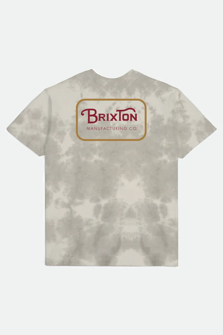 Grade S/S Standard Tee - Beige Tie Dye sold by Brixton product image thumbnail 2