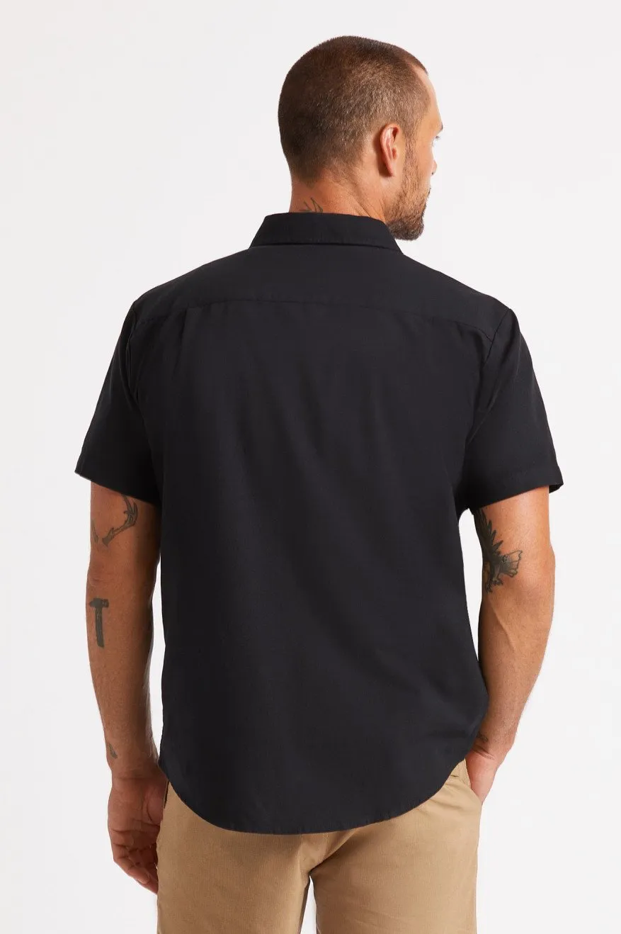 Charter Oxford S/S Woven - Black sold by Brixton product image thumbnail 3