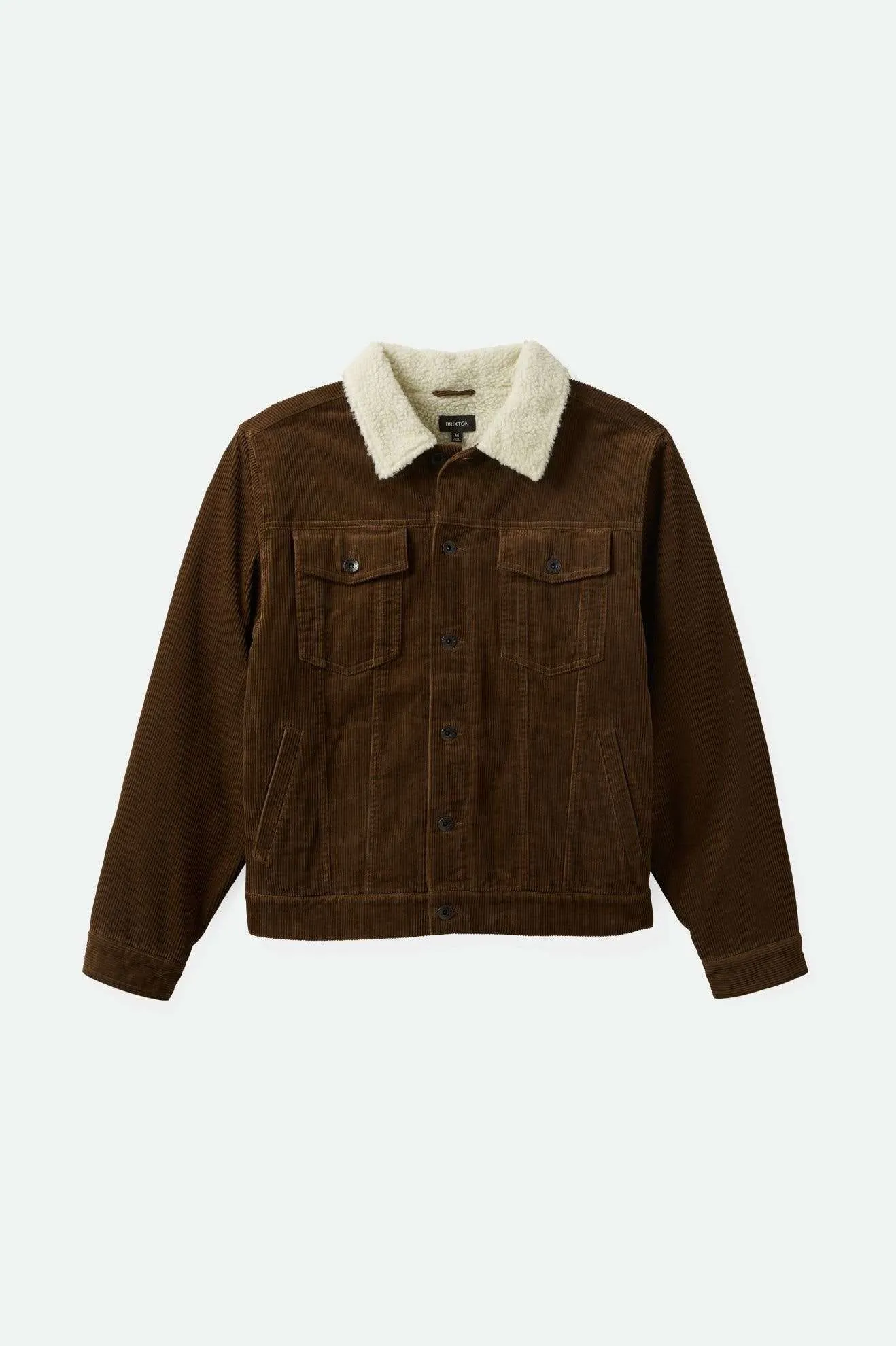 Cable Sherpa Lined Trucker Jacket - Pinecone Brown sold by Brixton