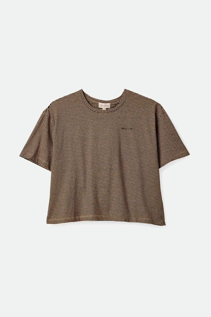 Grenada S/S Skimmer Tee - Sand sold by Brixton