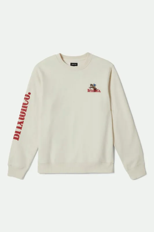 Inwood Crew - Egret White sold by Brixton