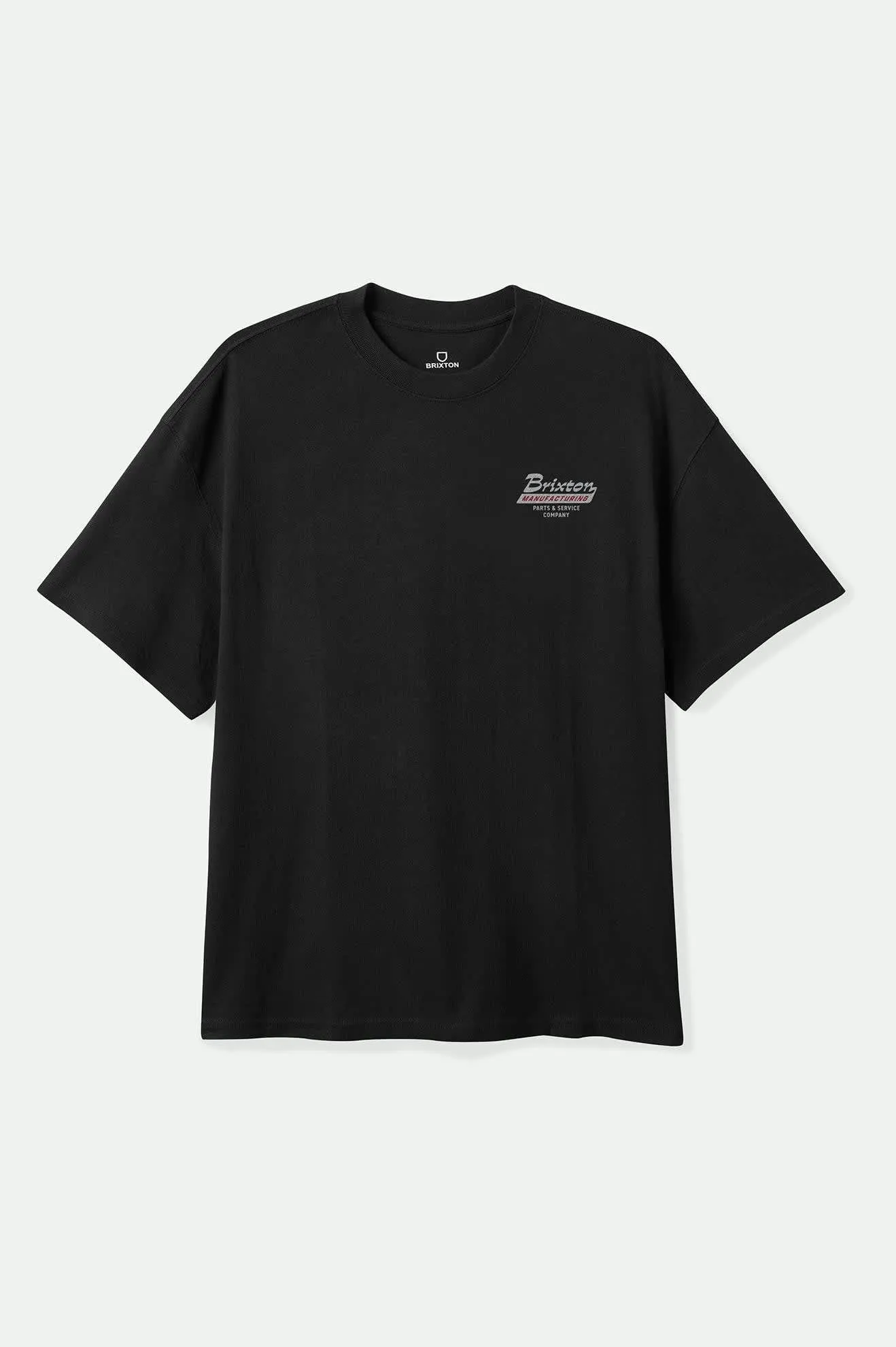 Township S/S Tailored T-Shirt - Black/Smoke Grey sold by Brixton