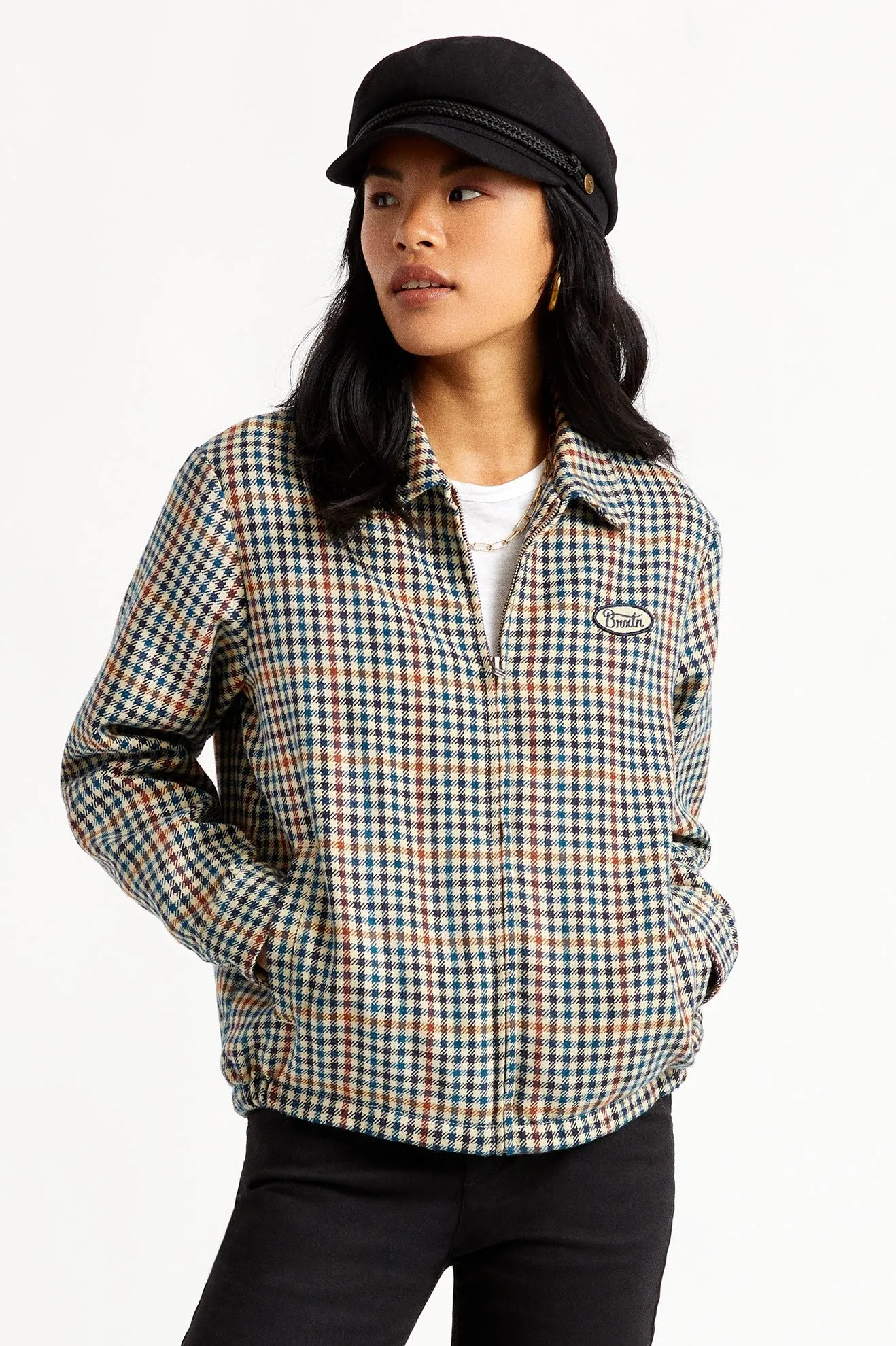 Utopia Jacket - Gravel sold by Brixton product image thumbnail 5