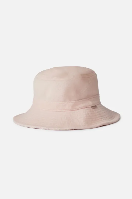 Petra Packable Bucket Hat - Soft Pink sold by Brixton
