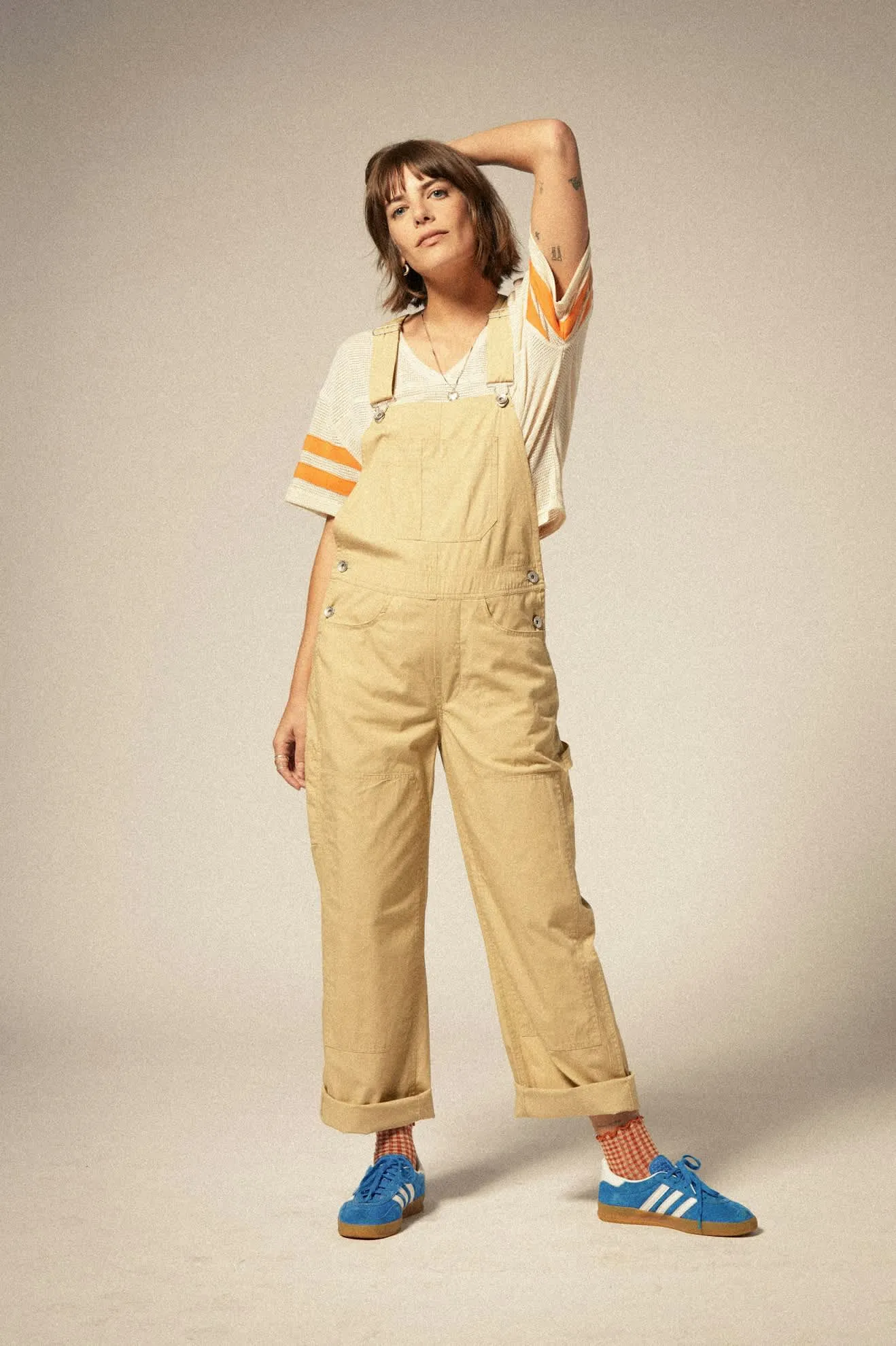 Utility Overall - Pale Khaki sold by Brixton product image thumbnail 4