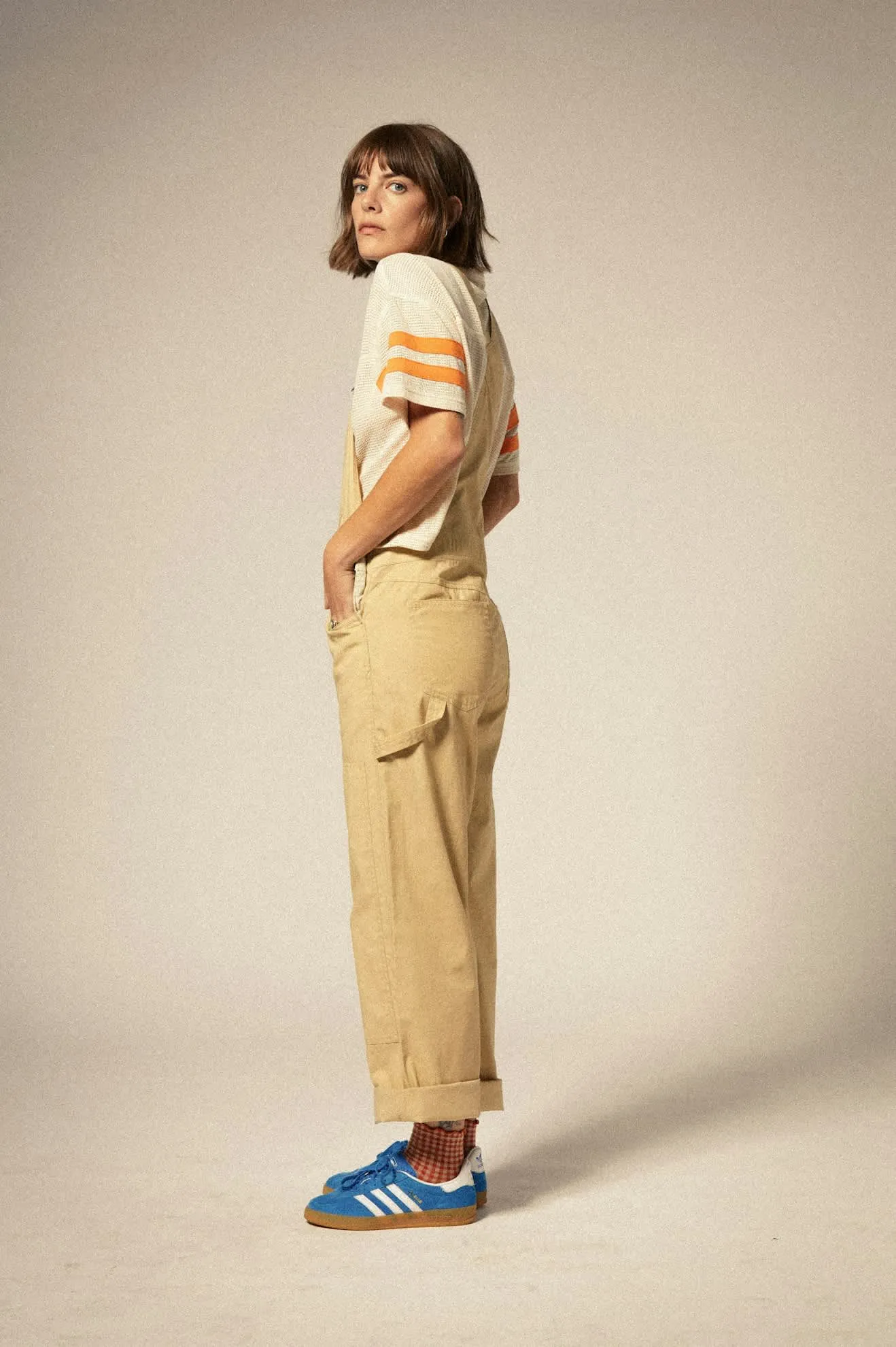 Utility Overall - Pale Khaki sold by Brixton product image thumbnail 3