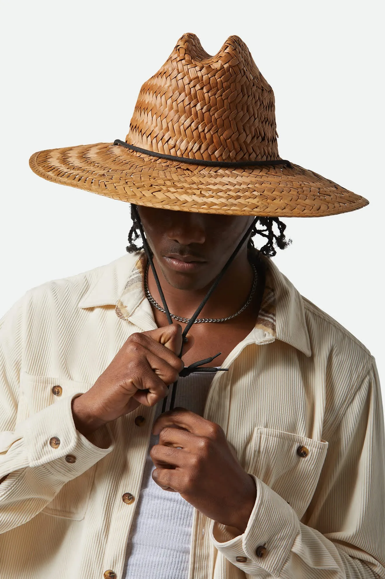 Bells II Sun Hat - Light Brown sold by Brixton product image thumbnail 2