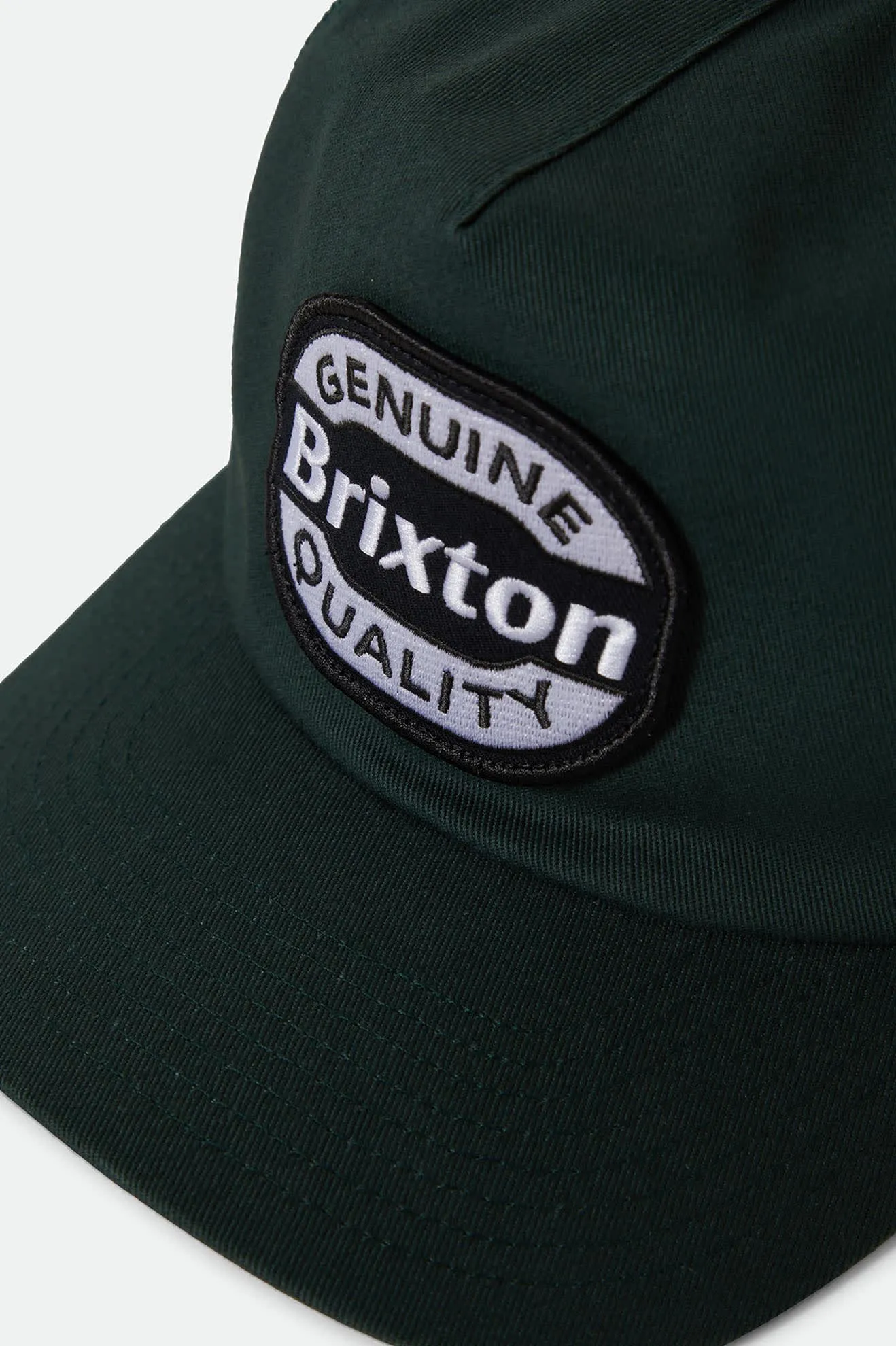 Keaton Netplus Trucker Hat - Deep Forest/Deep Forest sold by Brixton product image thumbnail 4