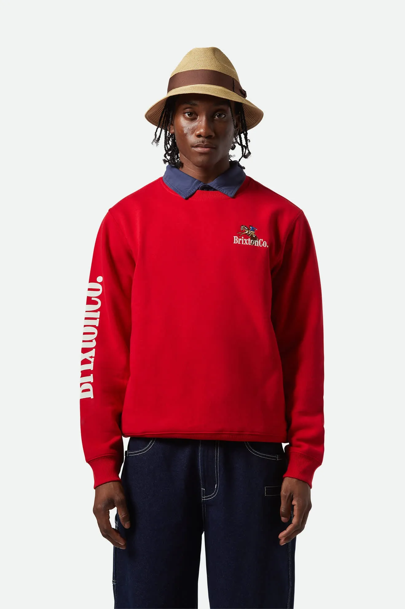 Inwood Crew - Crimson sold by Brixton product image thumbnail 2