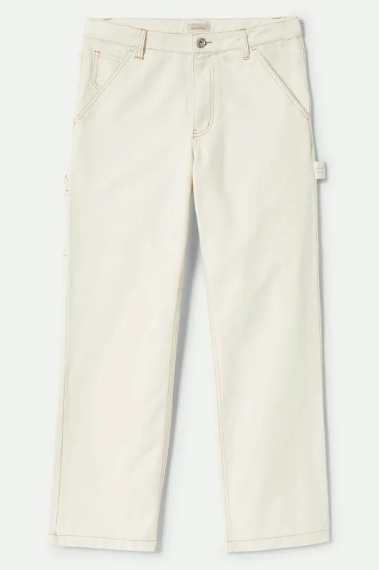 Essex Painter Pant - Egret White sold by Brixton